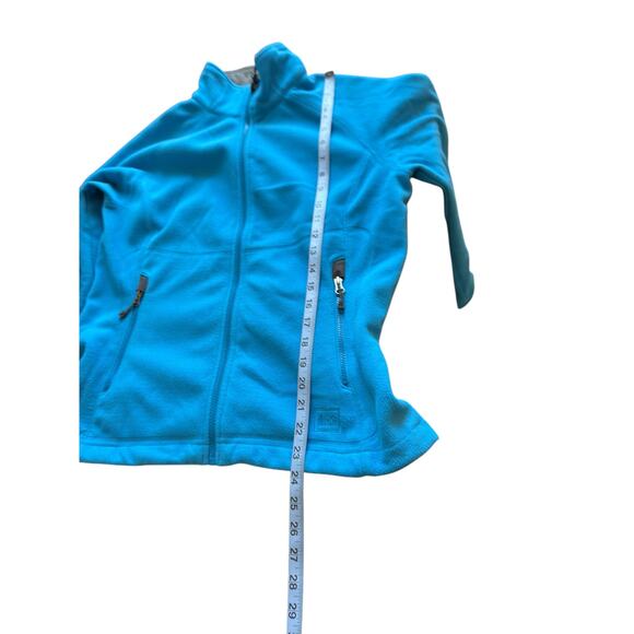 REI Fleece Jacket Women's Blue Full Zip Outdoor Hiking Gorp Cozy Soft Medium - Picture 12 of 12